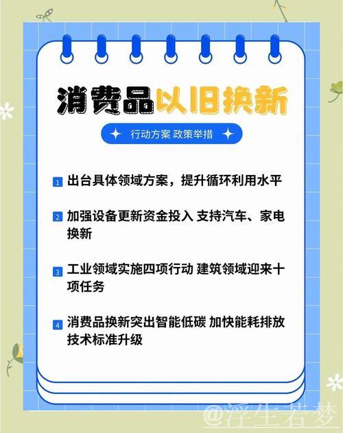 各地不断推出政策优惠——推动消费品旧换新升级提效 各地不断推出政策优惠——推动消费品旧换新升级提效